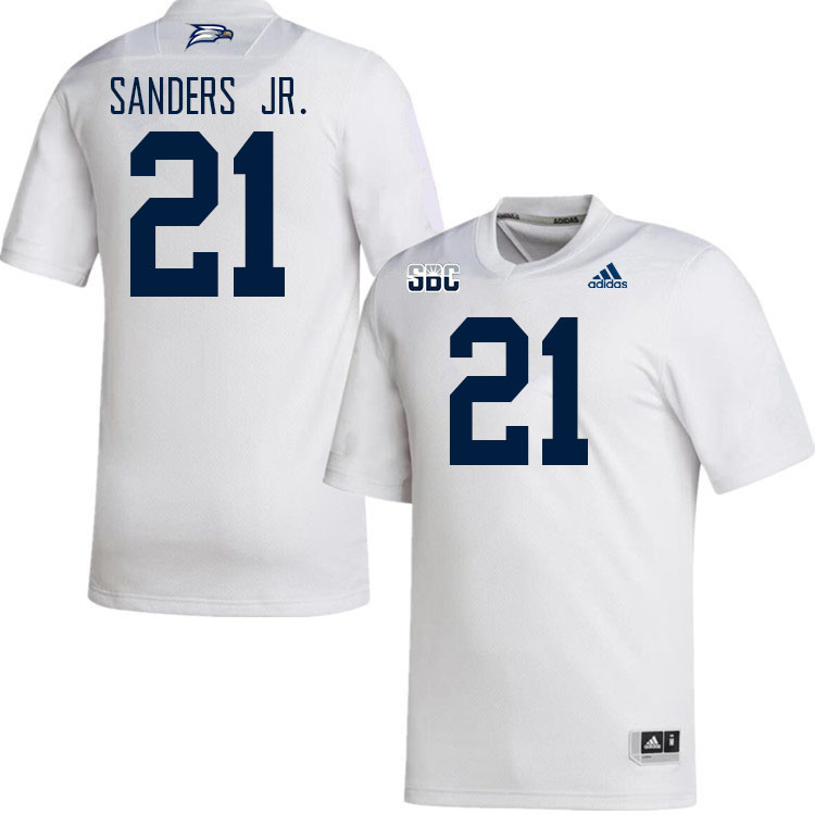 Men #21 Marcus Sanders Jr. Georgia Southern Eagles College Football Jerseys Stitched Sale-White